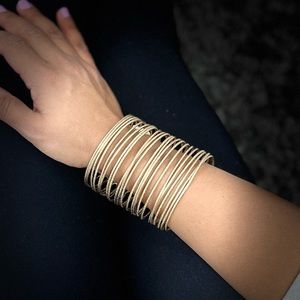 Gold plated cuff